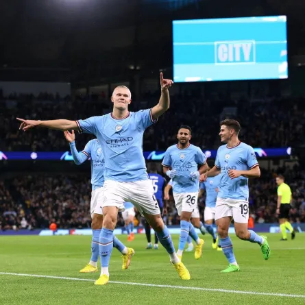 صورة النجم النرويجي إيرلينج هالاند