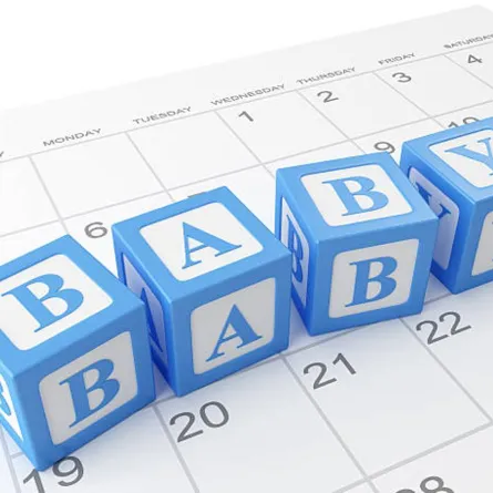 صورة تشير للشهر الأول من الحمل