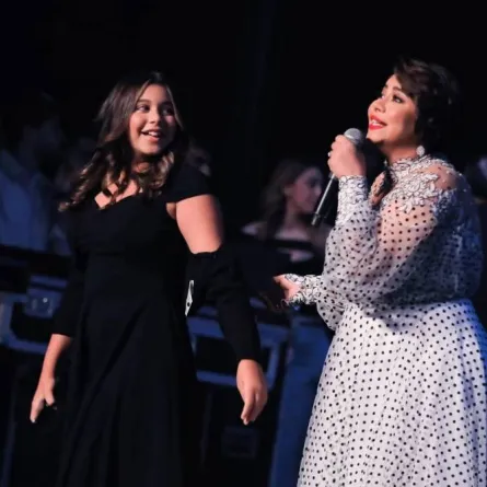 حفل شيرين عبد الوهاب - الصورة من إدارة إعلام أوبرا جامعة مصر الدولية