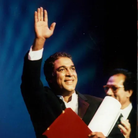 أحمد زكي - الصورة من أرشيف محرر سيدتي عمرو رضا