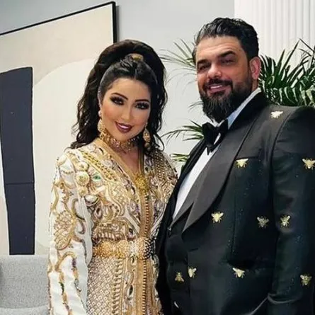 محمد الترك ودنيا بطمة - صورة من حساب محمد على انستغرام