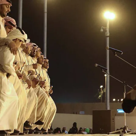 الثقافة السعودية تنظم معرضا خاصا بالعرضة السعودية - الصورة من واس