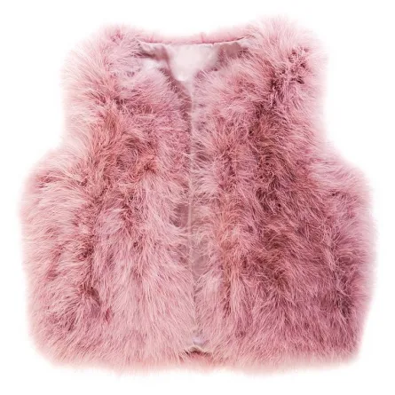 سترة مصمّمة من الريش