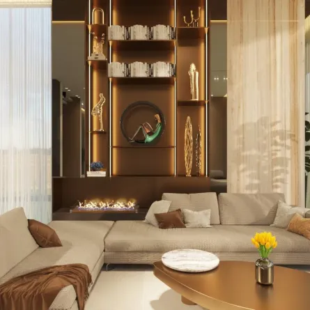 البني يُدفئ ديكورات المنزل