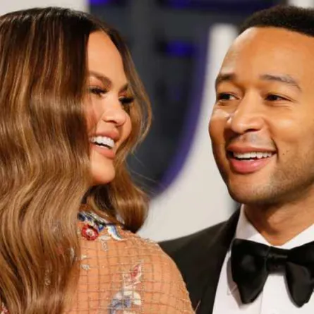 كريسي تايغن وزوجها - الصورة من وكالة رويترز