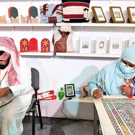 هيئة التراث تشارك في معرض تراثنا - الصورة من واس