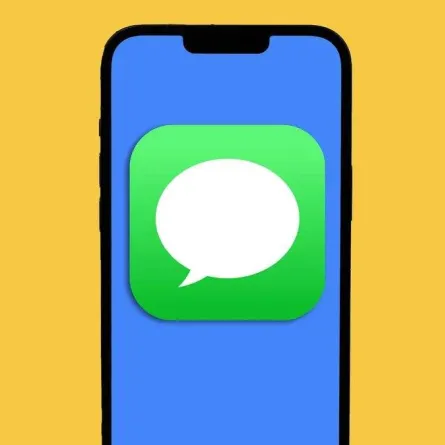 صورة شعار الرسائل النصية على هواتف آيفون