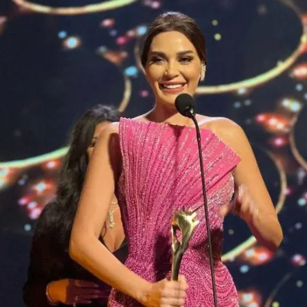 سيرين عبد النور من حفل الموريكس دور - الصورة من حساب الجائزة على انستغرام