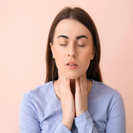 علاج صديد الحلق فى المنزل