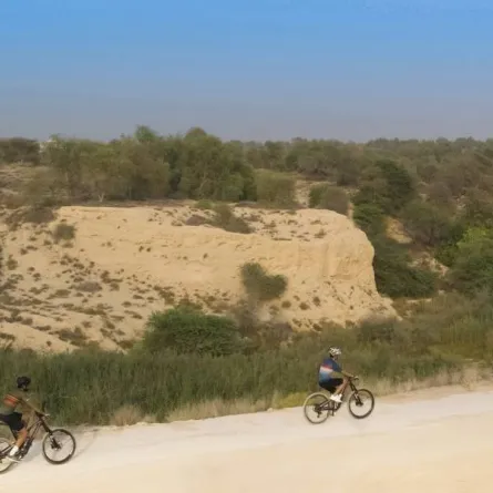 سباق مشرف للدراجات الهوائية الجبلية. الصورة من مكتب دبي الإعلامي
