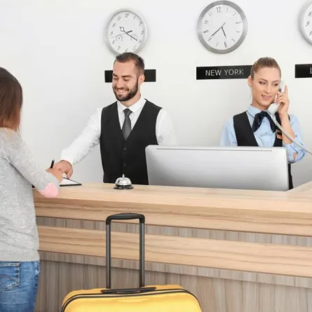 قواعد عند الإقامة في الفندق 