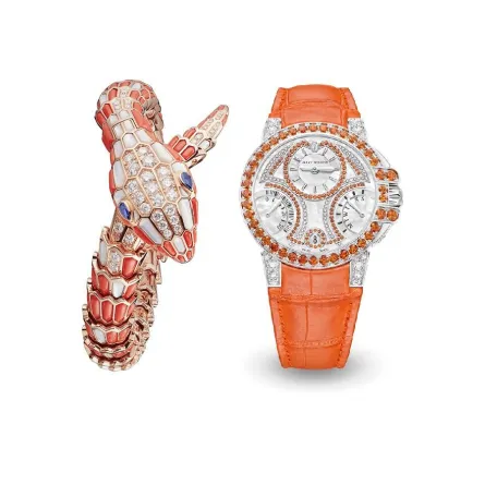 تجولنا بين أشهر الدور العالمية وعدنا إليكِ بأجمل ساعات باللون البرتقالي لخريف 2022