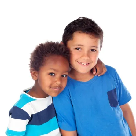 صورة لطفلين