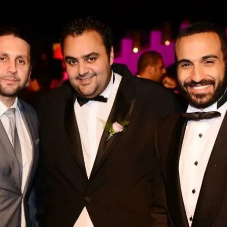 الثلاثي شيكو وأحمد فهمي وهشام ماجد - صورة من حساب شيكو على فيسبوك