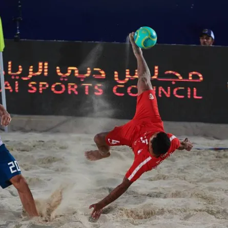 انطلاق فعاليات "مهرجان الألعاب الشاطئية" غدا - الصورة من حساب المكتب الإعلامي لحكومة دبي على تويتر