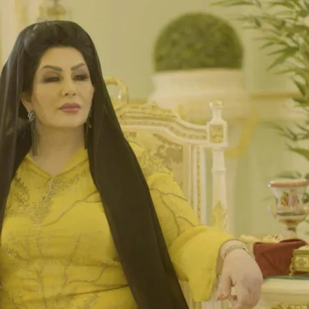 جانب من كواليس مسلسل أيام ولكن - الصورة مقدمة من المنتج عبدالعزيز السويدي