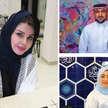 المدرسة الحروفية السعودية ريادة عربية ومسار فني متميز 