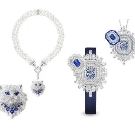 ساعة تتحول إلى قلادة وقلادة إلى بروش.. مجوهرات فاخرة قابلة للتحويل لخريف 2022