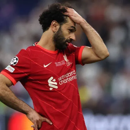 صورة تكشف حزن محمد صلاح 