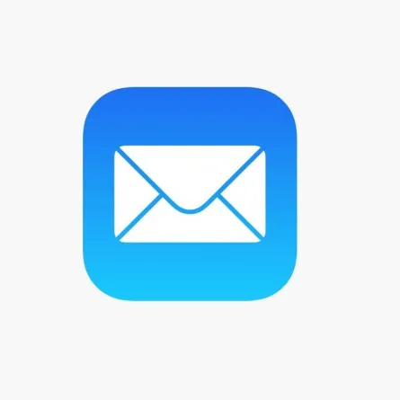 صورة تطبيق البريد الإلكتروني على هواتف آيفون 