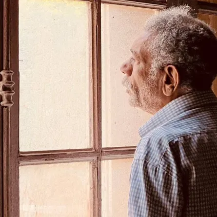 سيد رجب من كواليس فيلم  "19 ب" - صورة من المركز الإعلامي للمخرج أحمد عبد الله السيد