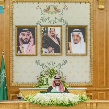 الأمير محمد بن سلمان يترأس مجلس الوزراء- الصورة من واس 