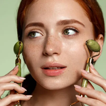 تقنيات تدليك الوجه في المنزل Home Facial Massage