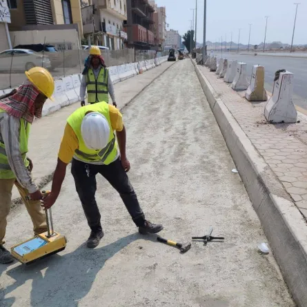 جانب من العمل