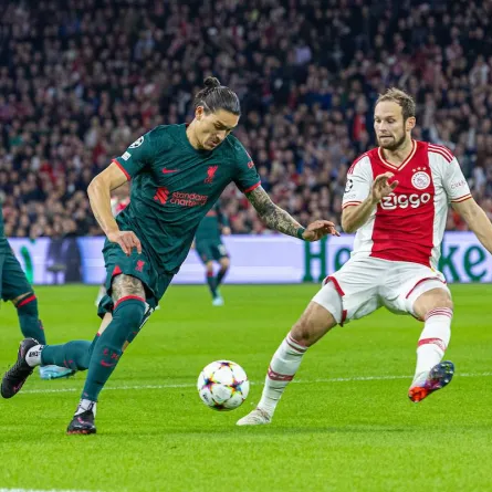 صورة من مباراة ليفربول وأياكس