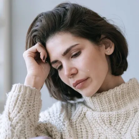 صورة لحامل تشعر بالإجهاد