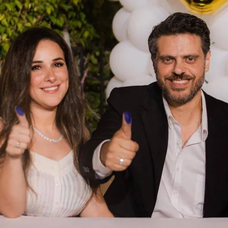 شيري عادل وطارق صبري - صورة من حساب شيري على انستغرام