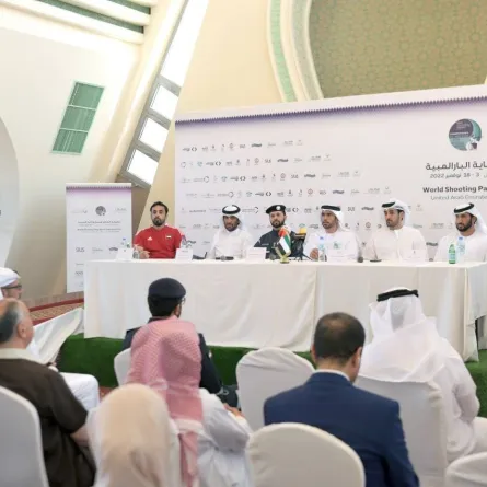 أبوظبي تحتضن بطولة العالم للرماية البارالمبية. الصورة من "وام"