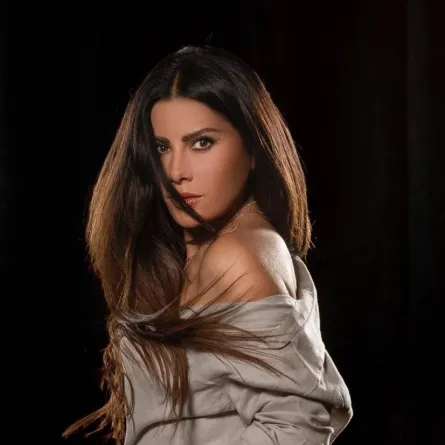 صبا مبارك - الصورة من صفحتها الرسمية على الفيس بوك