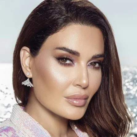 المكياج المشرق من سيرين عبد النور -الصورة من حسابها على الانستغرام