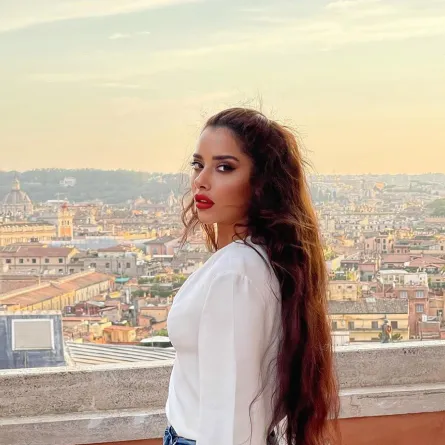 بلقيس - الصورة من حسابها على انستغرام