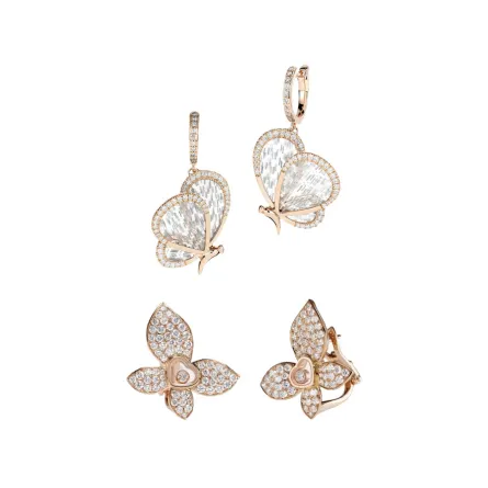 أقراط بتصميم الفراشات لإطلالة ساحرة تخطف العيون لعروس خريف 2022