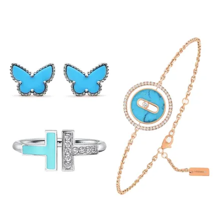 موديلات مجوهرات فيروز لخريف 2022