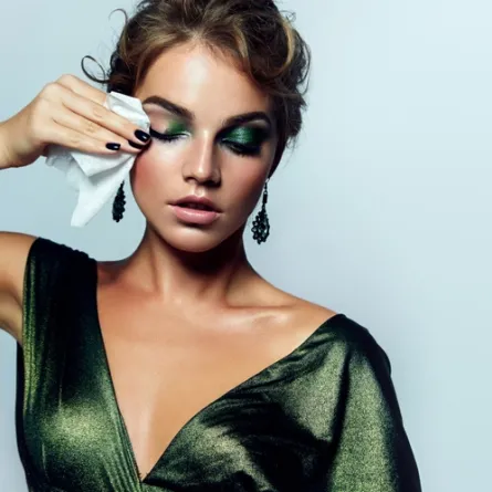 طريقة إزالة مكياج العيون خلال فترة تركيب الرموش الطويلة