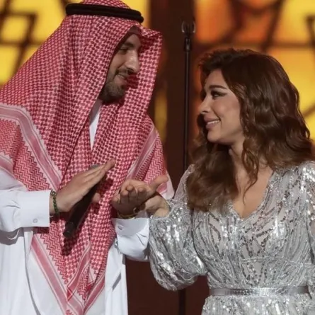 أصالة وشقيقها أنس - الصورة من حساب روتانا لايف على الانستجرام