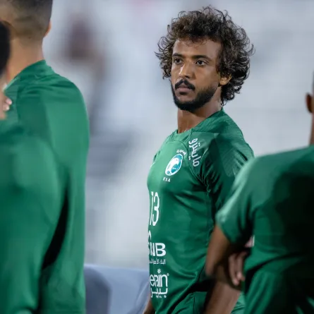 نجاح جراحة عظام الوجه للاعب المنتخب السعودي ياسر الشهراني في مدينة الملك عبدالعزيز الطبية - الصورة من حساب المنتخب السعودي