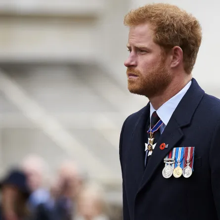 Britain's Prince Harry attends a service to commemorate Anzac Day at the Cenotaph on Whitehall in central London on April 25, 2016. Anzac Day marks the anniversary of the first major military action fought by Australian and New Zealand forces during the First World War. The Australian and New Zealand Army Corps (ANZAC) landed at Gallipoli in Turkey during World War I. NIKLAS HALLE'N / AFP