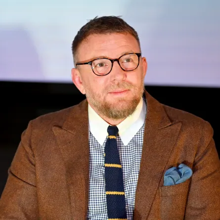 Guy Ritchie speaks onstage during the Special NY Screening of "The Gentlemen"