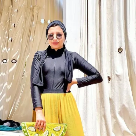 تنسيق اللون الأصفر مع الأسود