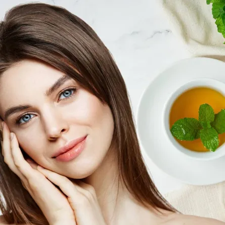 فوائد الشاي الاخضر لتفتيح بشرة العروس