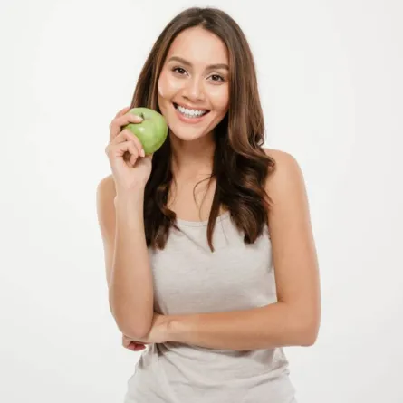 ماسك التفاح المسلوق للشعر قبل الزفاف