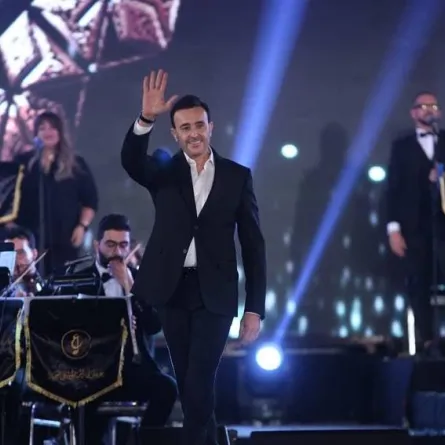 كواليس حفل صابر الرباعي في دار الأوبرا المصرية - صورة من صفحته على انستغرام 