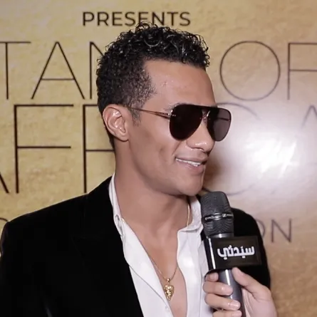 محمد رمضان خلال حواره مع سيدتي