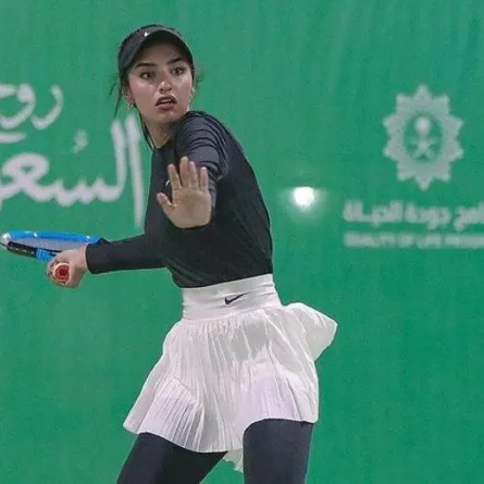 يارا الحقباني- الصورة من حساب دورة الألعاب السعودية 