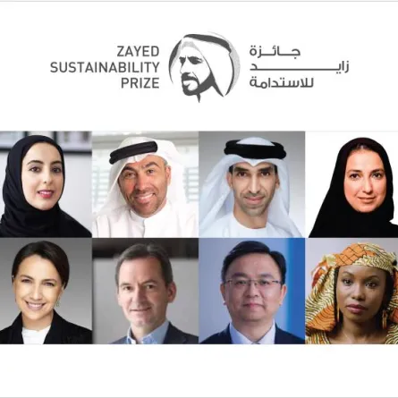 جائزة زايد للاستدامة تختار 30 مرشحا نهائيا لدورة 2023. الصورة من "وام"