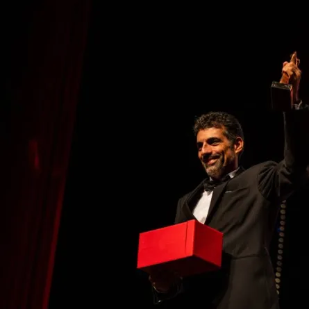 المخرج المصري سمير نصر - الصورة من حساب المهرجان على الفيسبوك